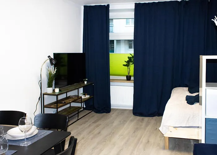 Appartement Modernes Zentral Mit Kueche & Smart Tv