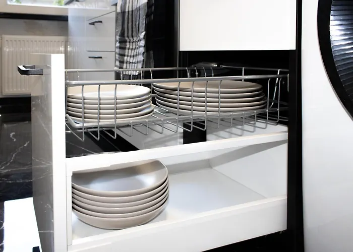 Modernes Zentral Mit Kueche & Smart Tv Appartement